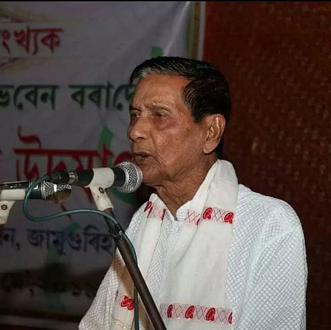 Eminent drama artiste Bhaben Bora passes away in Jamugurihat