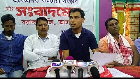 Karimganj division of PHE casual workers end strike after State's positive attitude