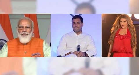 PM Modi, Rahul, Rakhi Sawant feature in vax data in Bihar