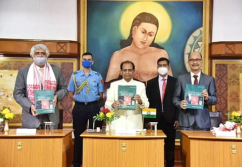 Assam Governor releases book Principles and Practice of Oncology