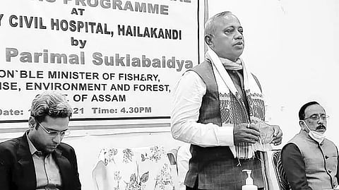 Minister Parimal Suklabaidya inaugurated dialysis unit at SK Roy Civil Hospital