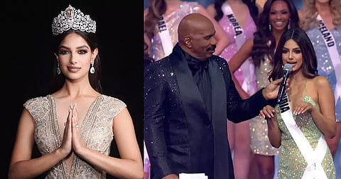 Miss Universe 2021 host slammed for asking Harnaaz Sandhu to 'meow'