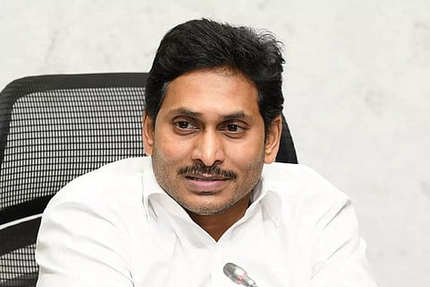 Andhra Pradesh CM Y.S. Jagan Mohan Reddy calls on CJI