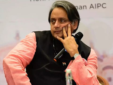 'Shashi Tharoor can go out of party if he doesn't toe party line'