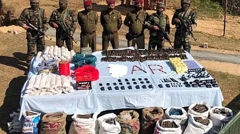 Mizoram: Security Forces Recover Explosives In Siaha