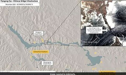 China Constructing Bridge Across Ladakh's Pangong Lake, Claims Geo-Intelligence Expert
