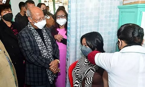 Teens' COVID vaccination starts in Meghalaya