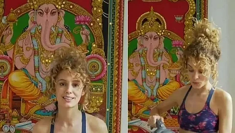 Money Heist's Esther Acebo Aka Stockholm Goes Viral As Fans Spot Lord Ganesha's Painting In Her House