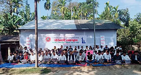 AASU protests against massive corruption in Dhemaji Forest Division