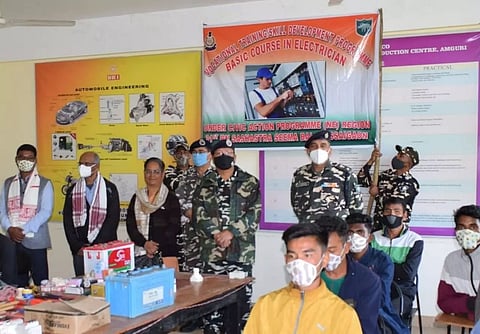 31st SSB Bn conducts vocational training for youths in Gossaigaon