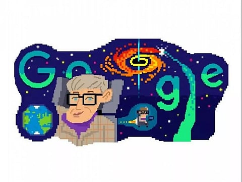 Google Doodle celebrates 80th birth anniversary of Stephen Hawking