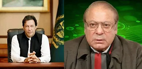 Nawaz Sharif asks party to agitate against Imran Khan