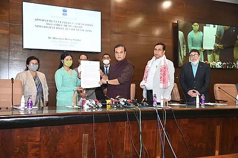 CM Himanta hands over appointment letters to family members of Nimatighat ferry capsize victims