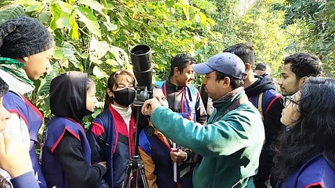 Bird watching session in Nambor Doigurung Wildlife Sanctuary