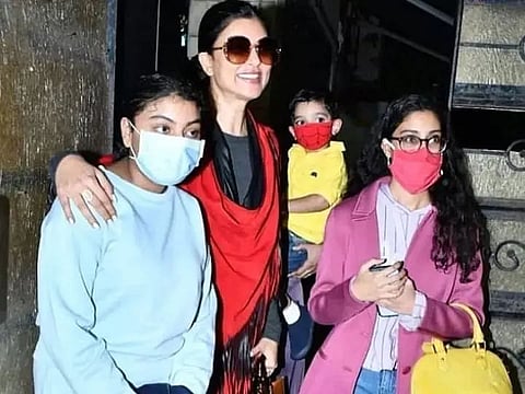 Sushmita Sen Adopts Little Boy After 2 Daughters? Here's The Truth