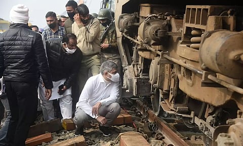Bikaner-Guwahati Train Derailment: PreliminaryProbe Hints at Locomotive Glitch