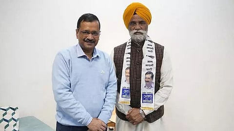 Congress leader Joginder Singh Mann joins AAP