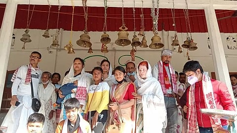 Pal Nam Mahotsav starts in spiritual environment at Basudev Than Naruwa Xatra