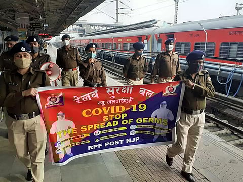 NF Railway launches massive COVID awareness campaign