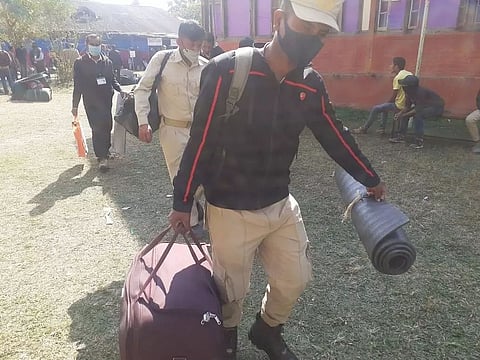 TKAC election: Polling officials leave for respective centres