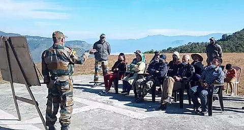 Assam Rifles conducts lecture on 'Ayushman Bharat' in Champhai district