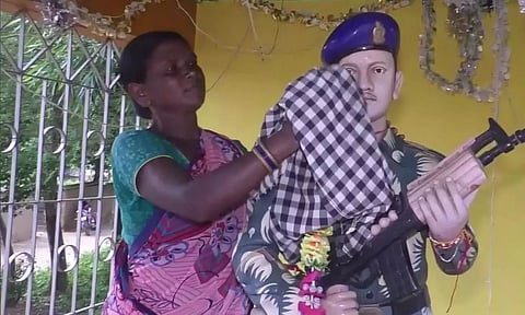 Chhattisgarh: Mother of Martyred Jawan Constructs His Memorial in Jashpur