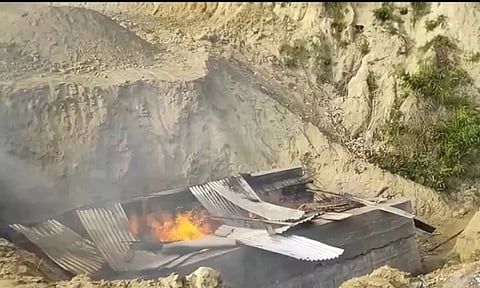 Firing Over Road Construction at Assam- Arunachal Border