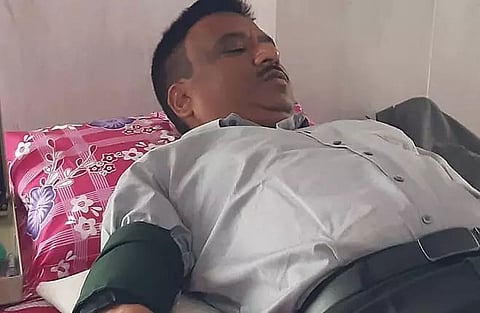 Blood donation camp organized by Indian Red Cross Society, Sonitpur