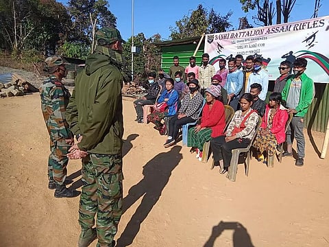 Assam Rifles organizes snakebite awareness camp at Laki village