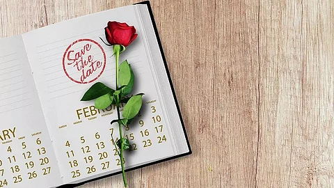Love calendar for the month of February