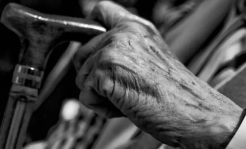 It's an old man's stick