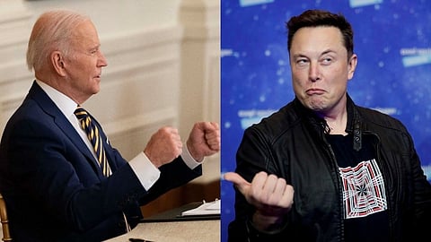 Biden finally hails Elon Musk amid tough Chinese EV competition
