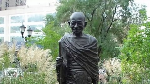 US expresses concern over defacement of Gandhi statute in NY