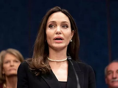 Angelina Jolie advocates for US domestic violence law