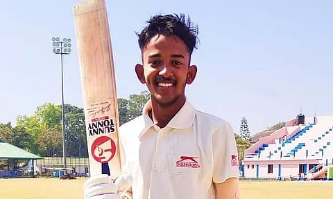Abhishek hits ton, Silchar earn 3 points