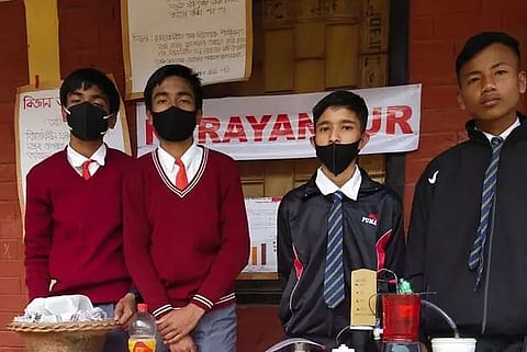 District-level activities of Aryabhatta Science Centre held at North Lakhimpur Govt HS School