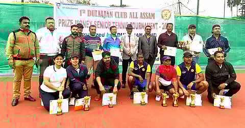 Duliajan Club Senior Tennis Tourney concludes