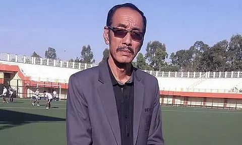 Gyanendro Visits Missa Hockey Academy