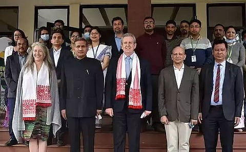 Australian High Commissioner to India Barry O' Farrell visits NEDFi