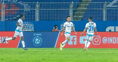 Jamshedpur FC Defeat North East United FC In ISL