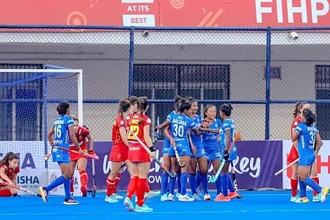 India women fight back to beat Spain in FIH Hockey Pro League