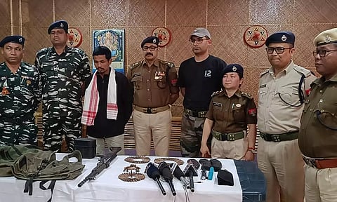 ULFA-I Cadre Surrenders Before Assam Police