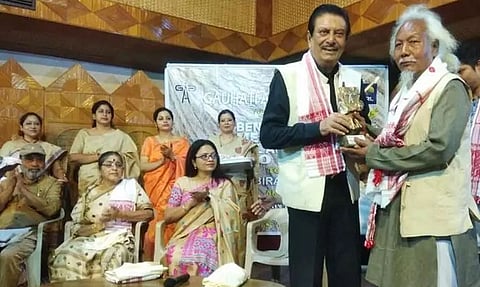 Benu Misra NRL Award Presented To Artists Rabiram Brahma, Montu Das