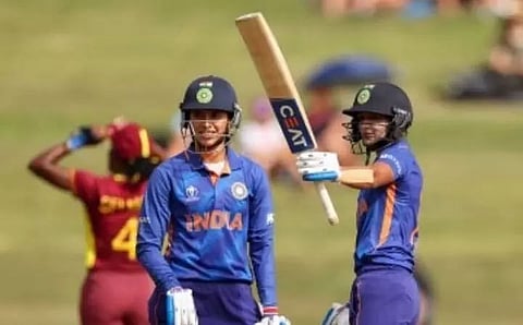 Smriti Mandhana, Harmanpreet hammer centuries in India's 155-run thrashing of West Indies