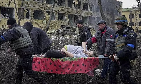Pregnant Woman Dies With Her Baby After Russian Troops Bombed Maternity Ward