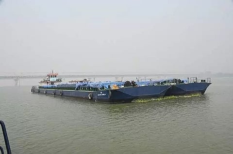 Longest Vessel Ever To Sail On Brahmaputra Anchors At Pandu Port
