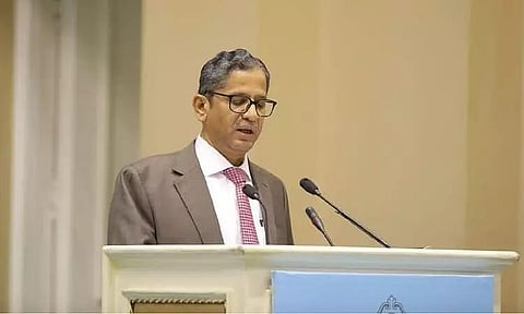 CJI Ramana Discusses Expats' Issues In first Visit To UAE