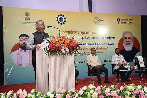 Awareness programme on implementation of labour laws held in Duliajan