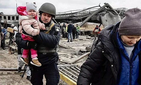 Kids fleeing Ukraine war at heightened risk of trafficking: UNICEF