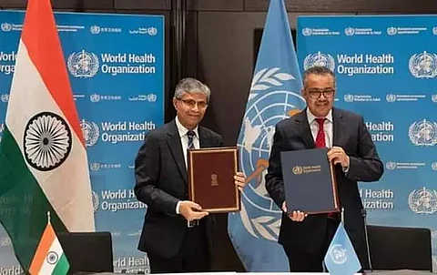 Ayush Ministry-WHO pact for global traditional medicine centre at Jamnagar